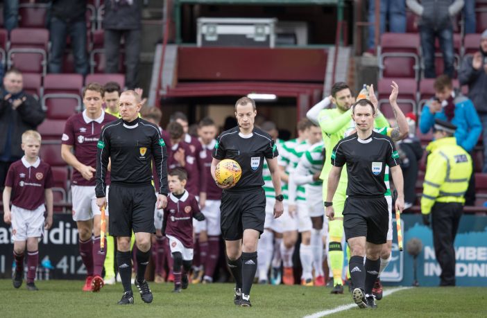 Willie Collum with Frank Connor