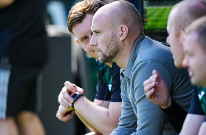 Hibernian Head Coach David Gray