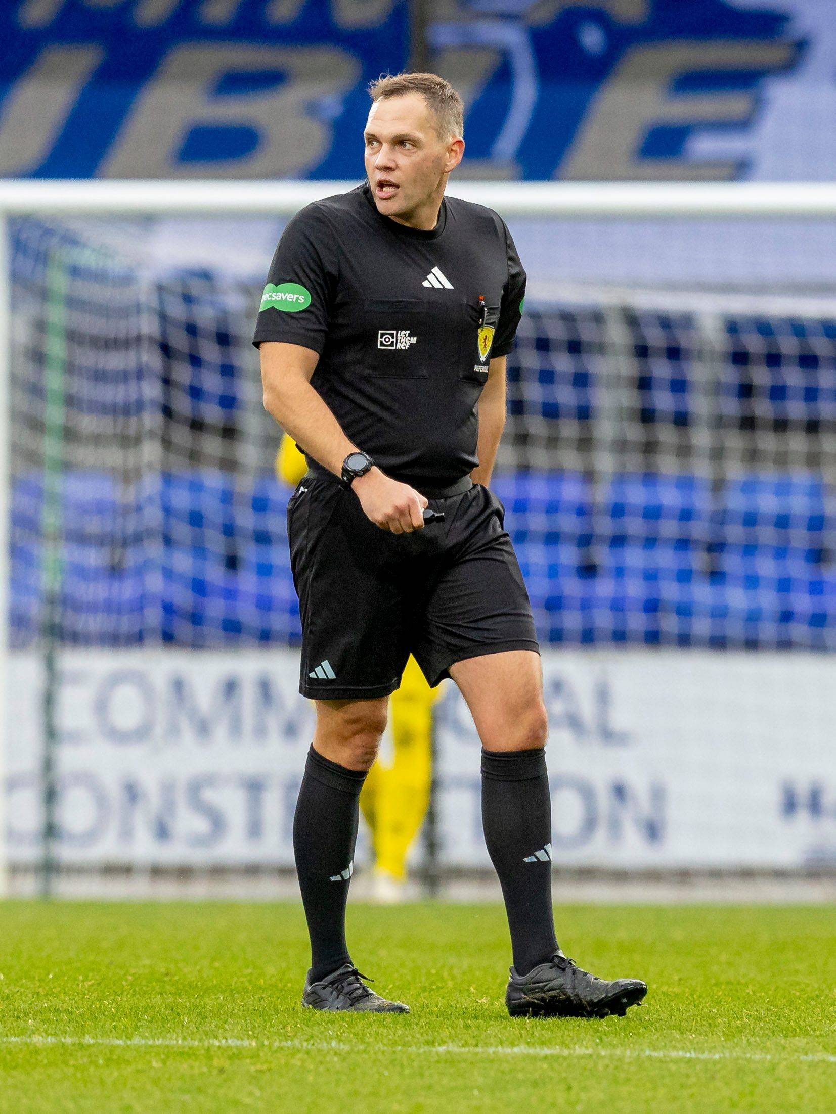 Referee Chris Graham