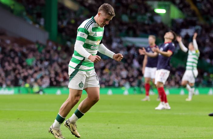 Luke McCowan celebrates