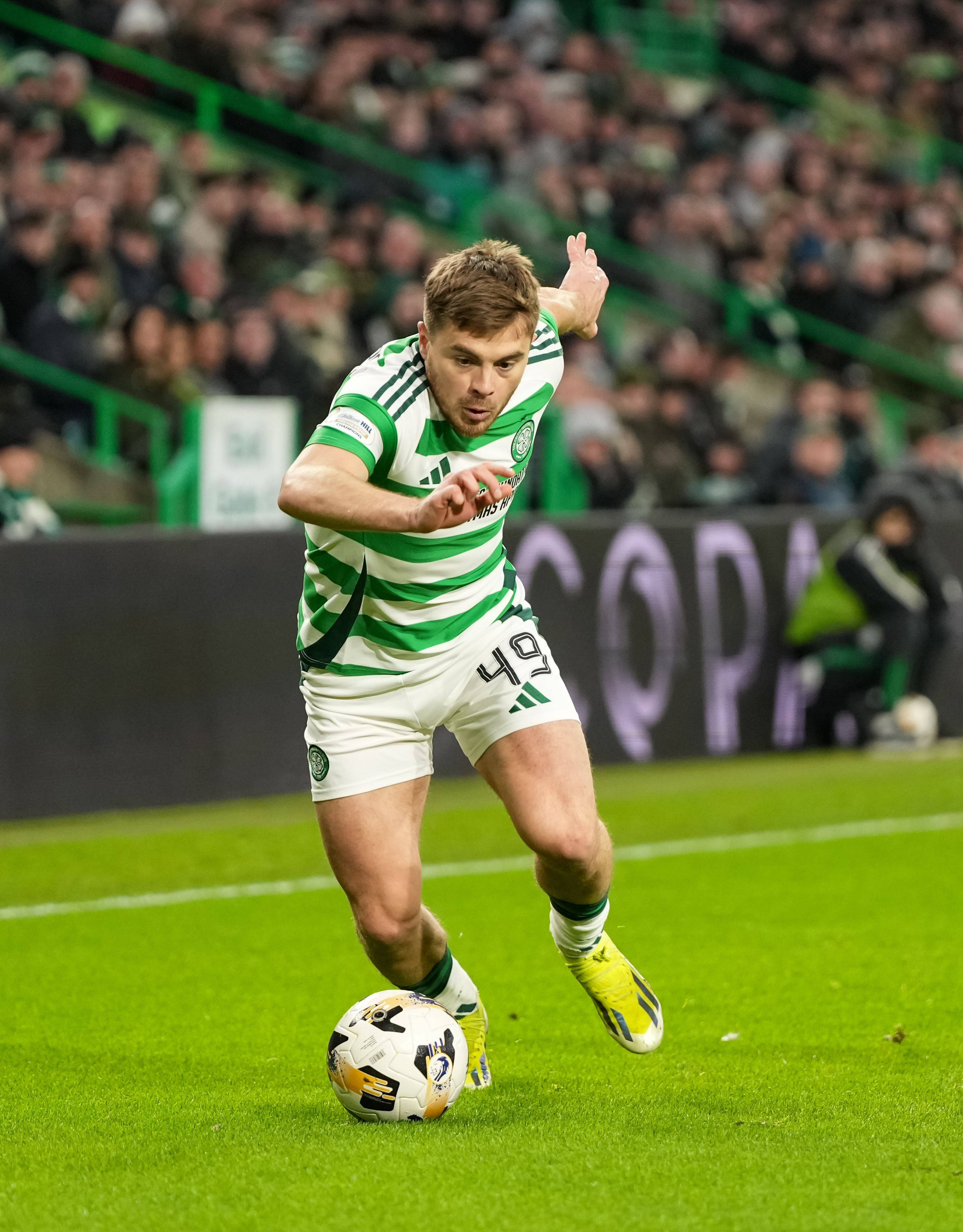 James Forrest Celtic v Hibernian