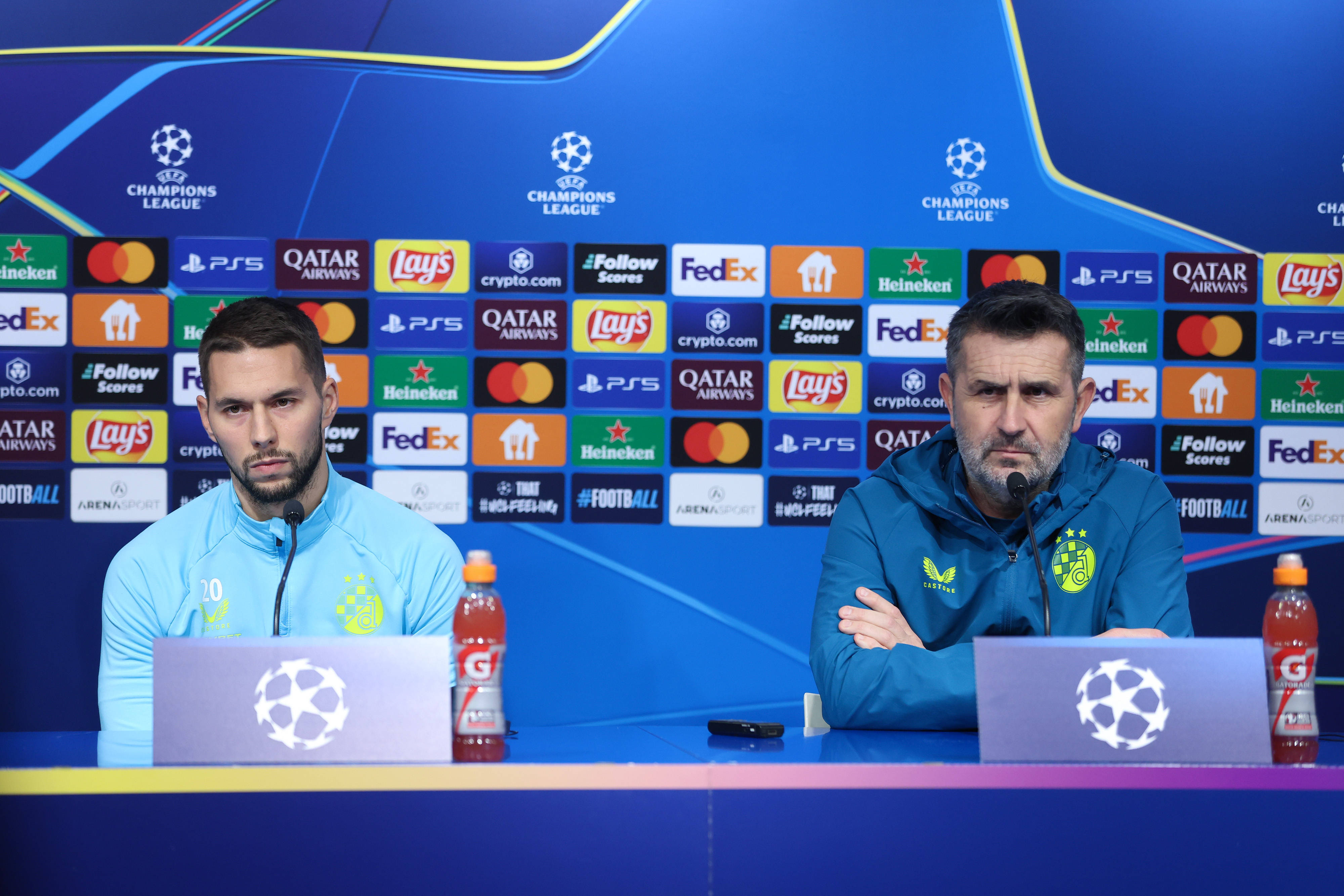 Dinamo Zagreb press conference