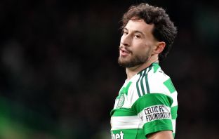 Nicolas Kuhn celebrates