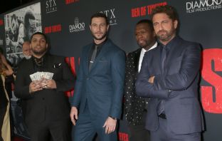 OShea Jackson Jr, Pablo Schreiber, 50 Cent, Gerard Butler