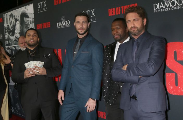 OShea Jackson Jr, Pablo Schreiber, 50 Cent, Gerard Butler