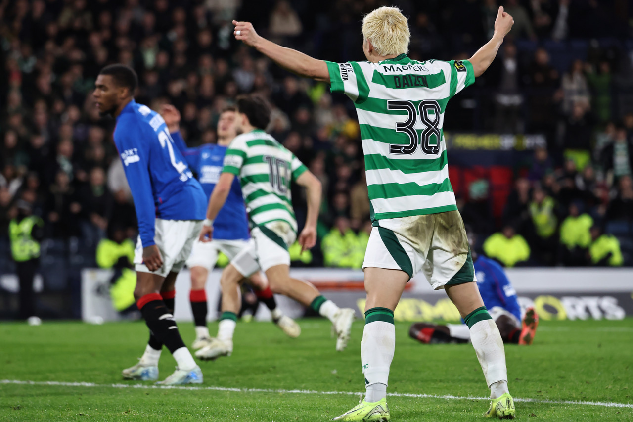 Nicolas Kuhn celebrates