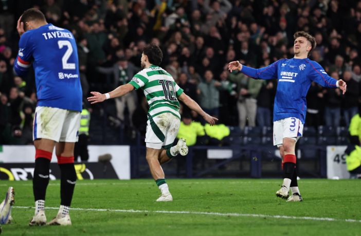 Nicolas Kuhn celebrates