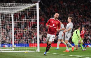 Christian Eriksen of Manchester United