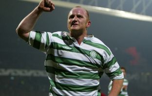 John Hartson celebrates