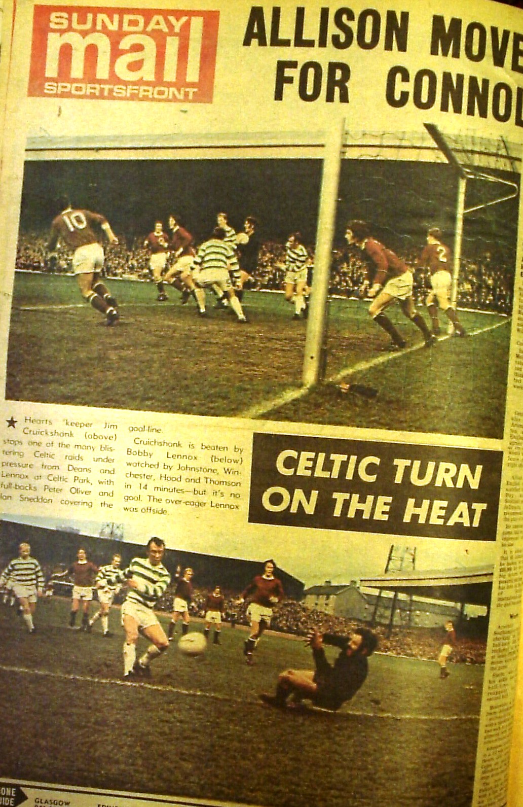 Celtic 3 Hearts 2 - 25 December 197