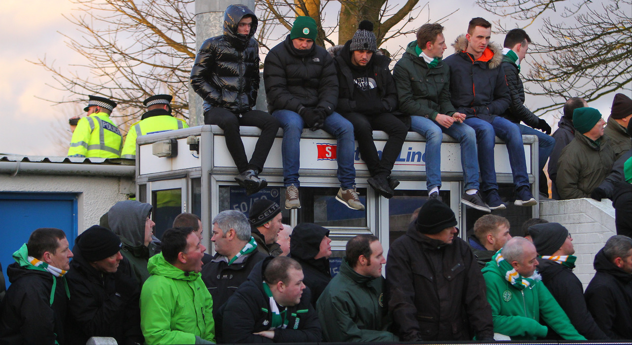 Stranraer 0-3 Celtic, 10th January 2016