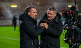 Brendan Rodger and Tony Docherty