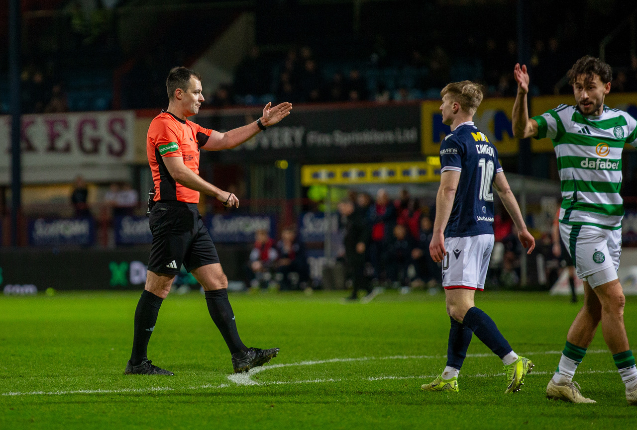 Referee Don Robertson