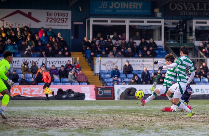 Kyogo opens the scoring