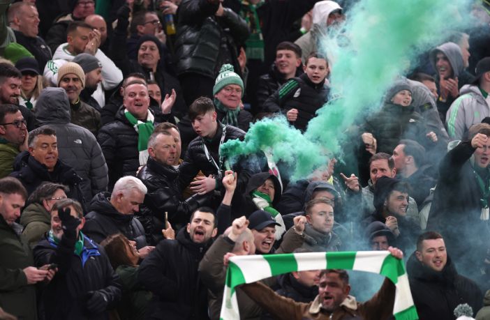 Flares at Villa Park
