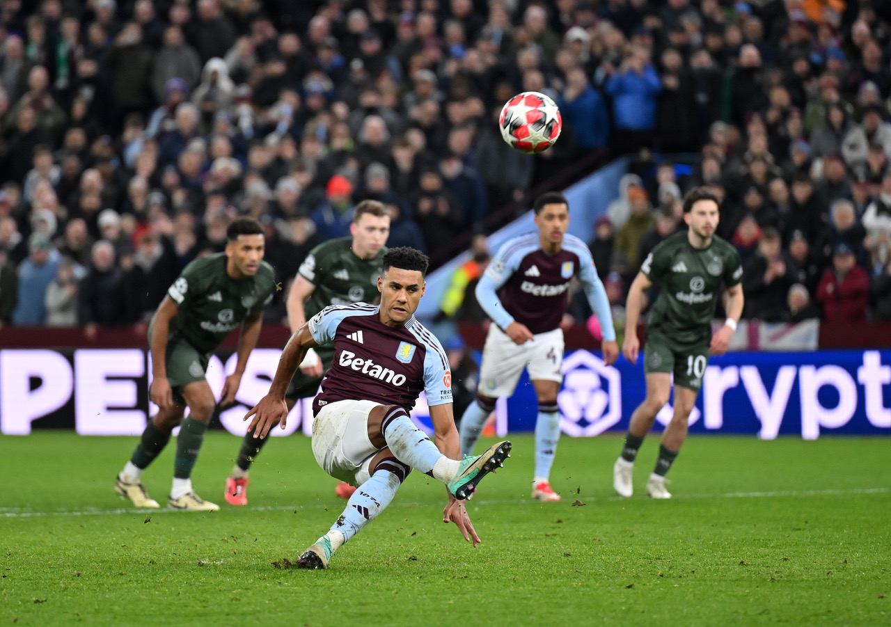 Ollie Watkins misses a penalty