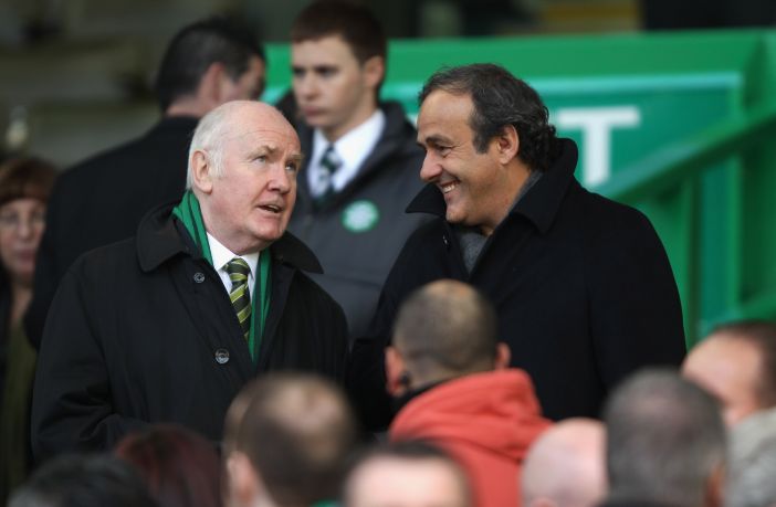 Celtic chairman John Reid