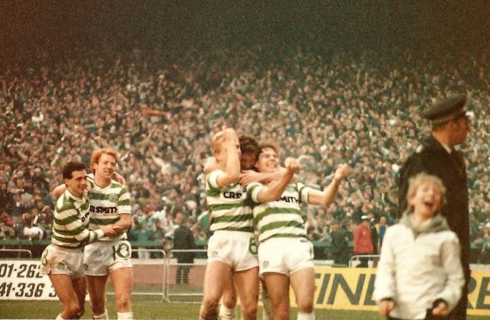 Celtic 2 Rangers 0, 1 January 1986