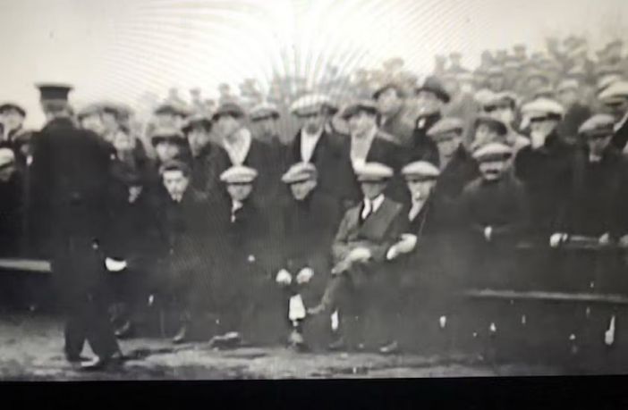 The travelling Celtic support