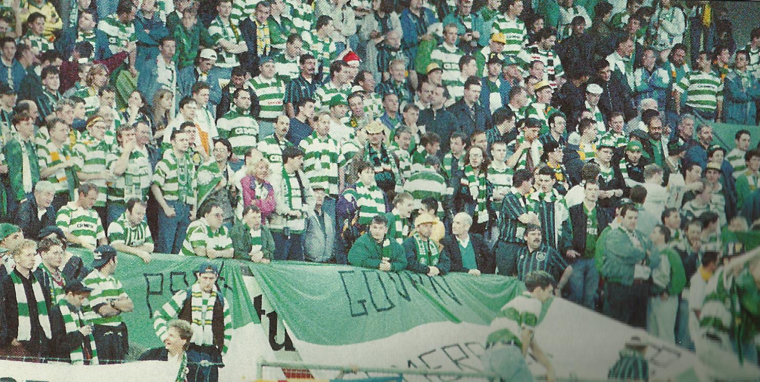 Celtic supporters in Berne 