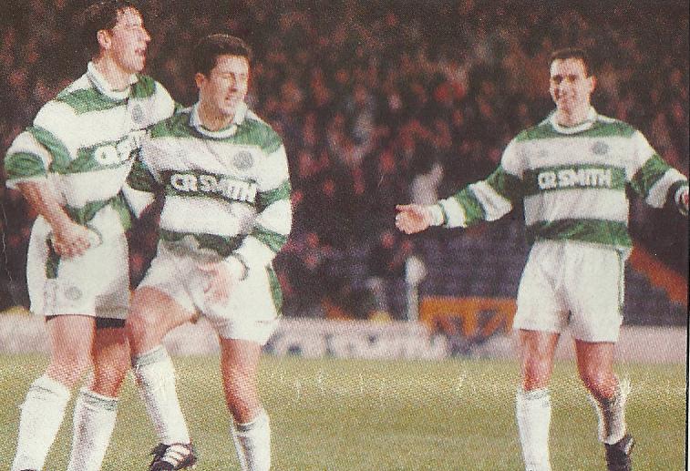 Phil O'Donnell, John Collins and Paul McStay