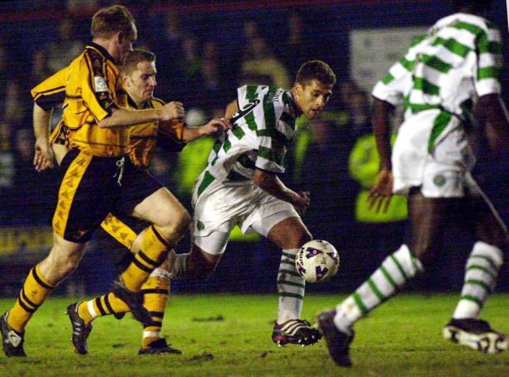 Celtic's Stan Petrov 