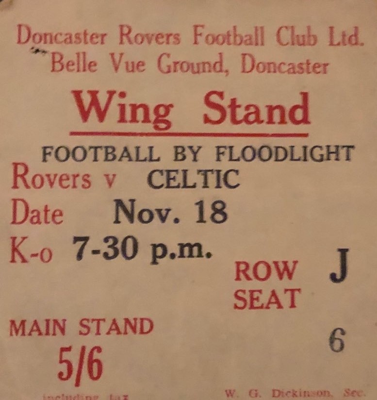 Doncaster Rovers v Celtic