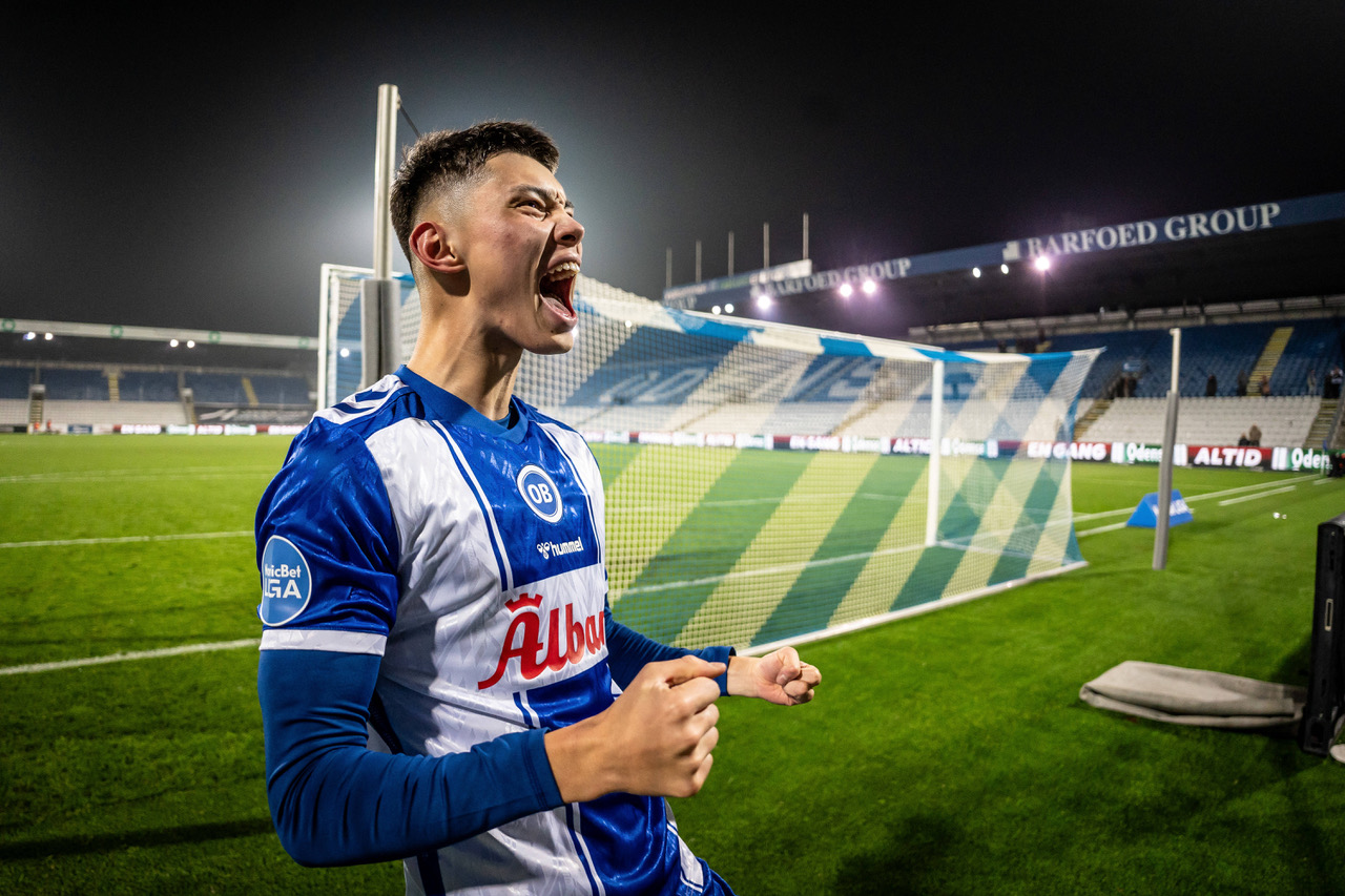 obias Slotsager of Odense BK