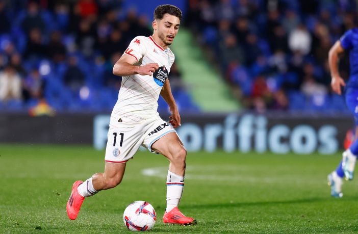 Raul Moro of Real Valladolid