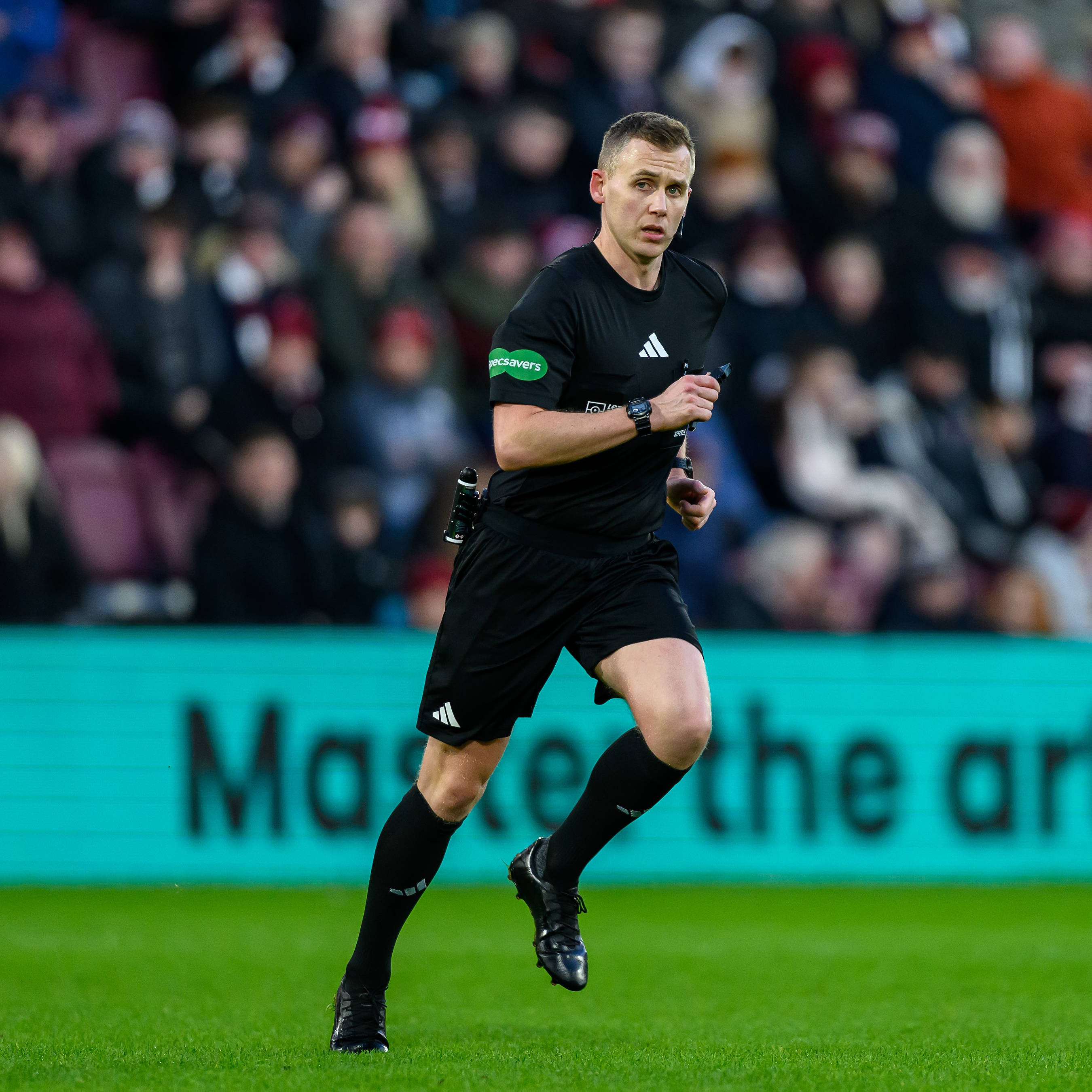 Referee Calum Scott