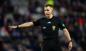 Referee Calum Scott