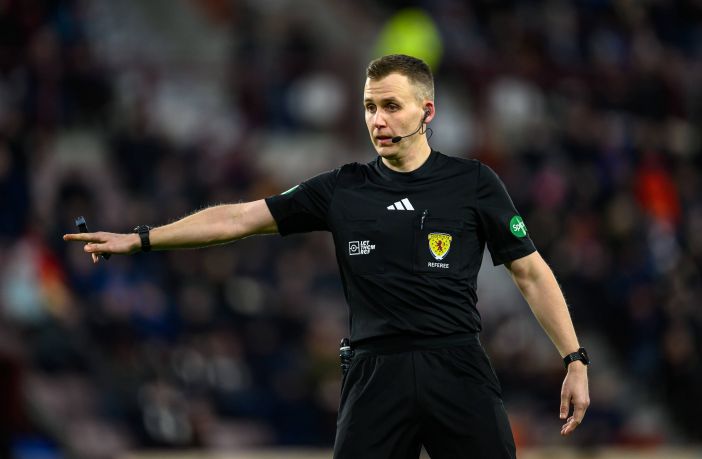 Referee Calum Scott