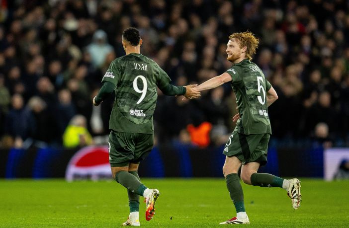 Adam Idah and Liam Scales