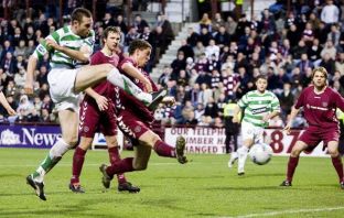 Stephen McManus scores