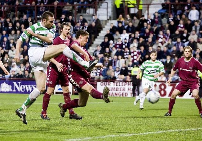 Stephen McManus scores