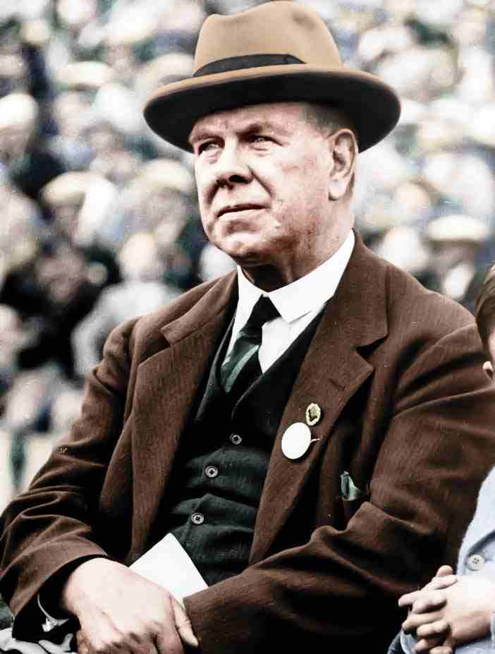 Celtic manager Willie Maley