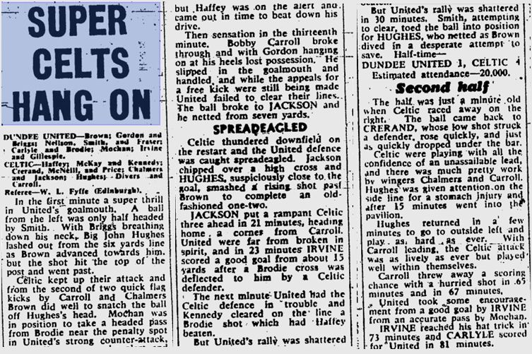 Dundee Utd 4-5 Celtic 