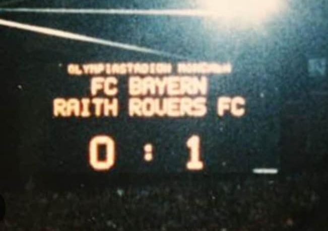 Bayern Munich 0-1 Raith Rovers