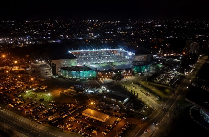 Celtic Park from the Sky
