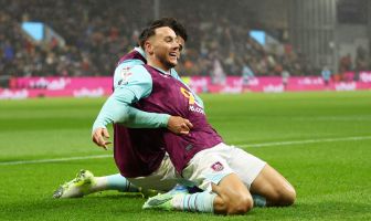 Josh Brownhill celebrates