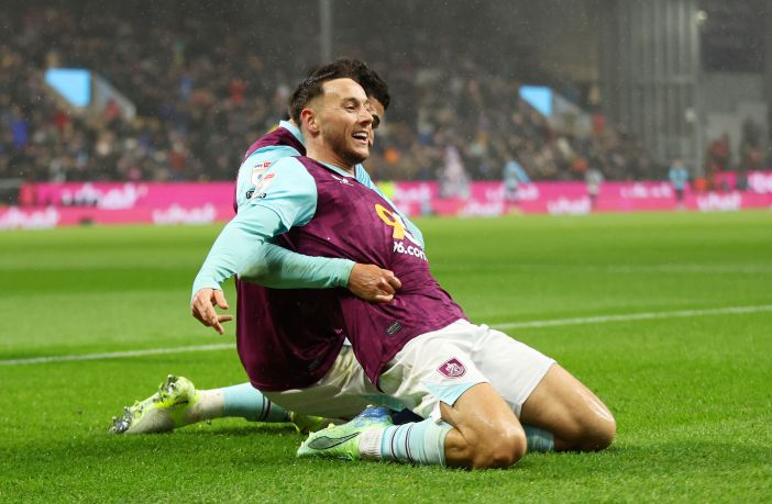 Josh Brownhill celebrates