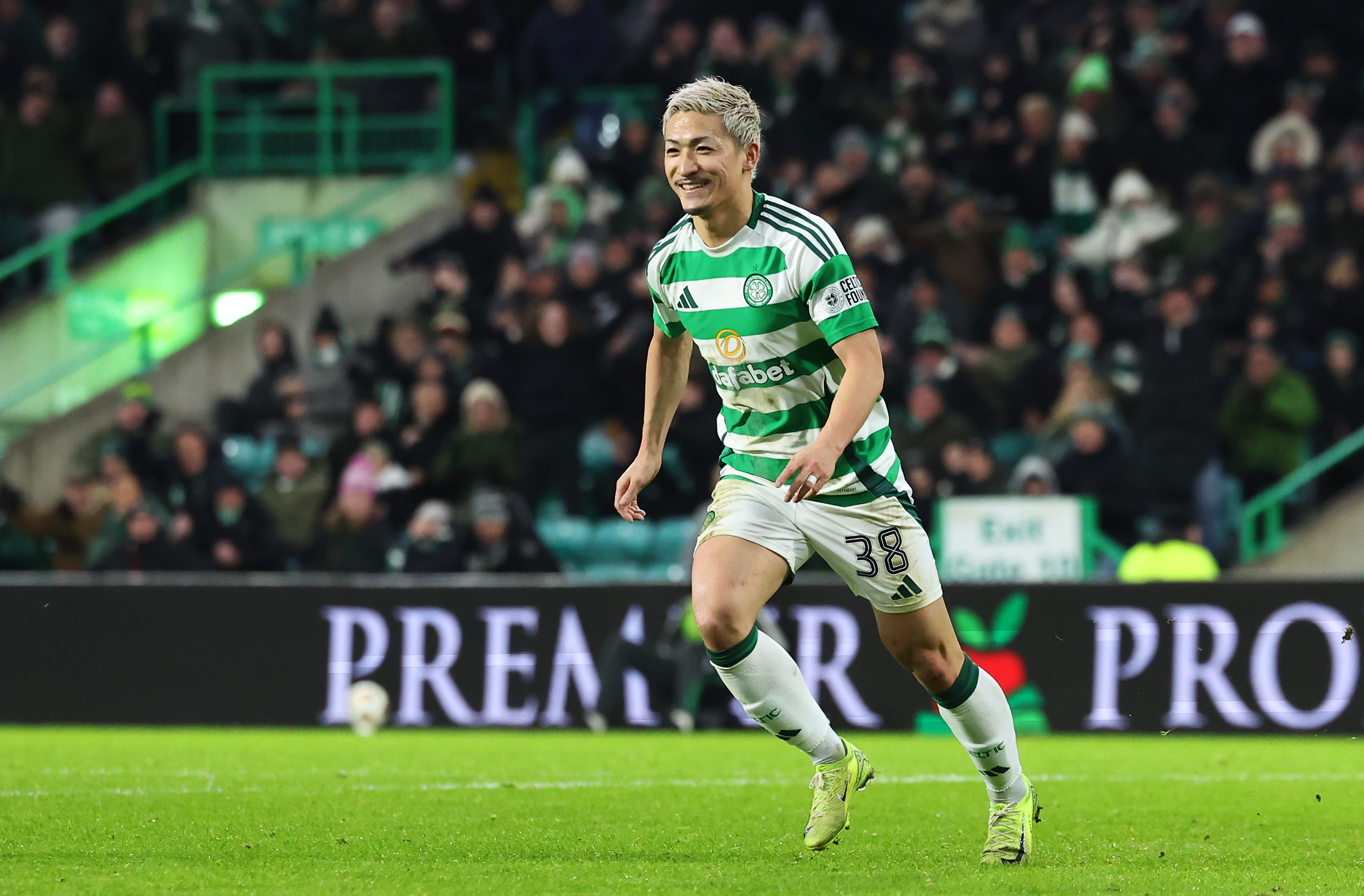 Daizen Maeda of Celtic