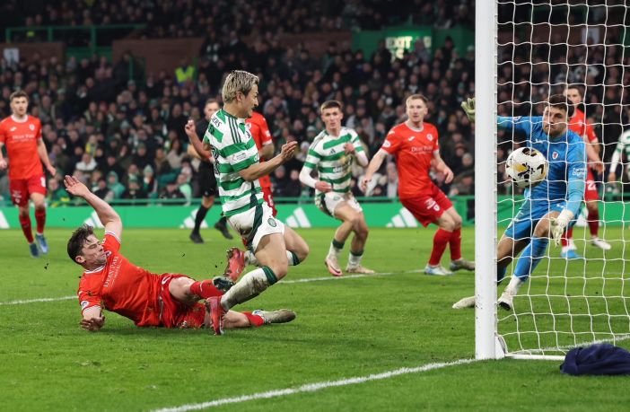 A hat-trick for Daizen Maeda