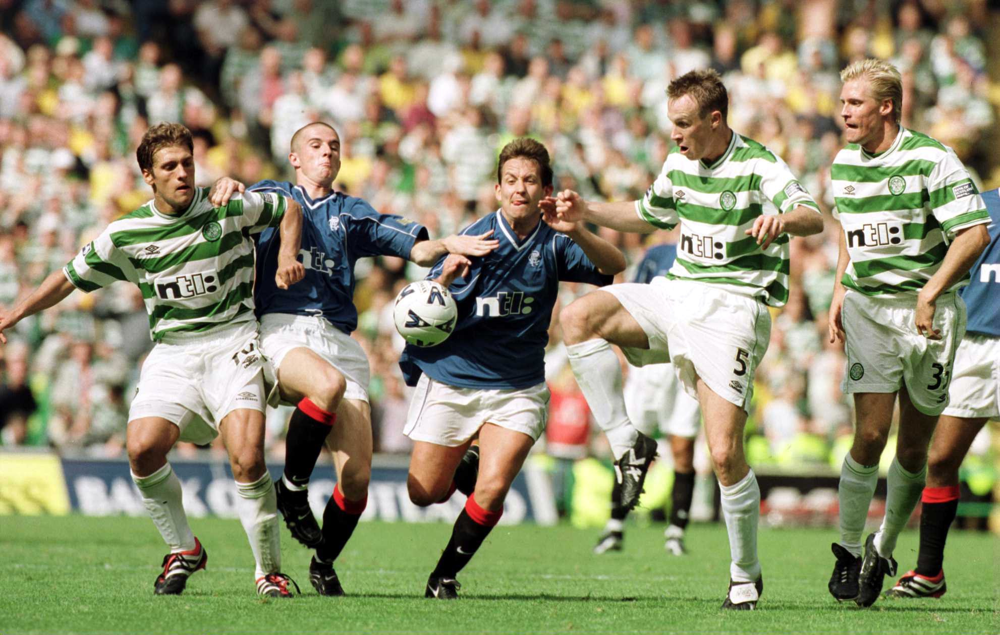 Barry Ferguson and Billy Dodds