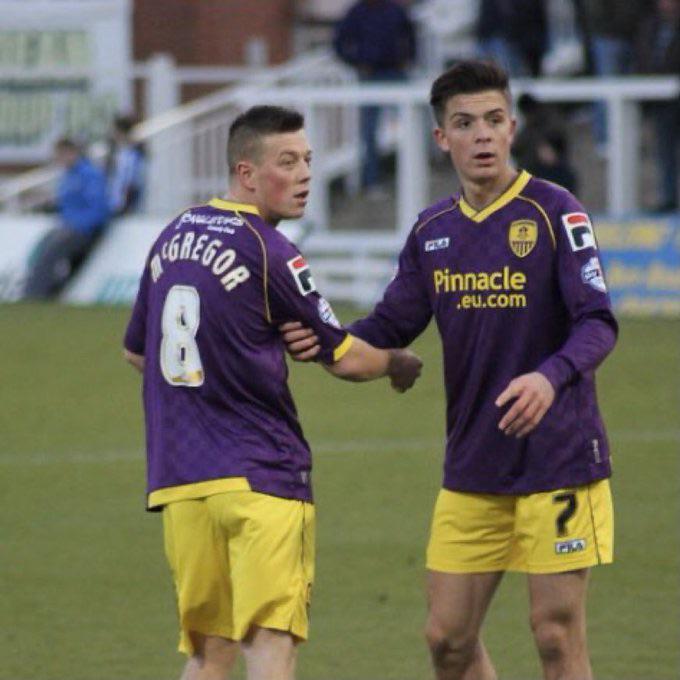 Callum McGregor with Jack Grealish