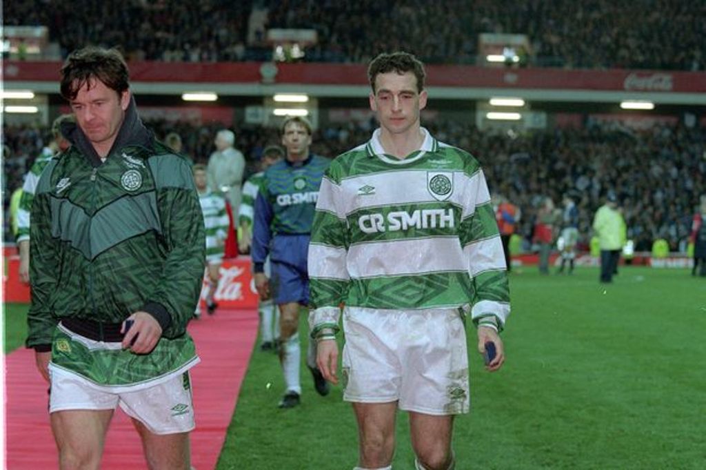 Charlie Nicholas and Paul McStay