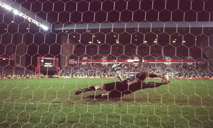 Paul McStay's penalty is saved