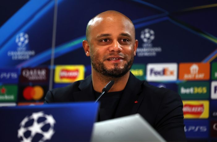 Bayern Munich Head Coach Vincent Kompany