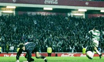 Paul McStay's penalty is saved