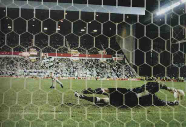 Paul McStay's penalty is saved